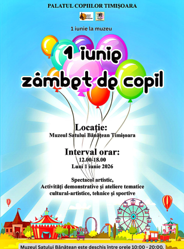 Afis eveniment 1 iunie